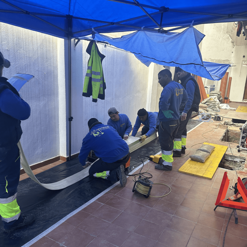 Pocería Sin Zanja en Madrid